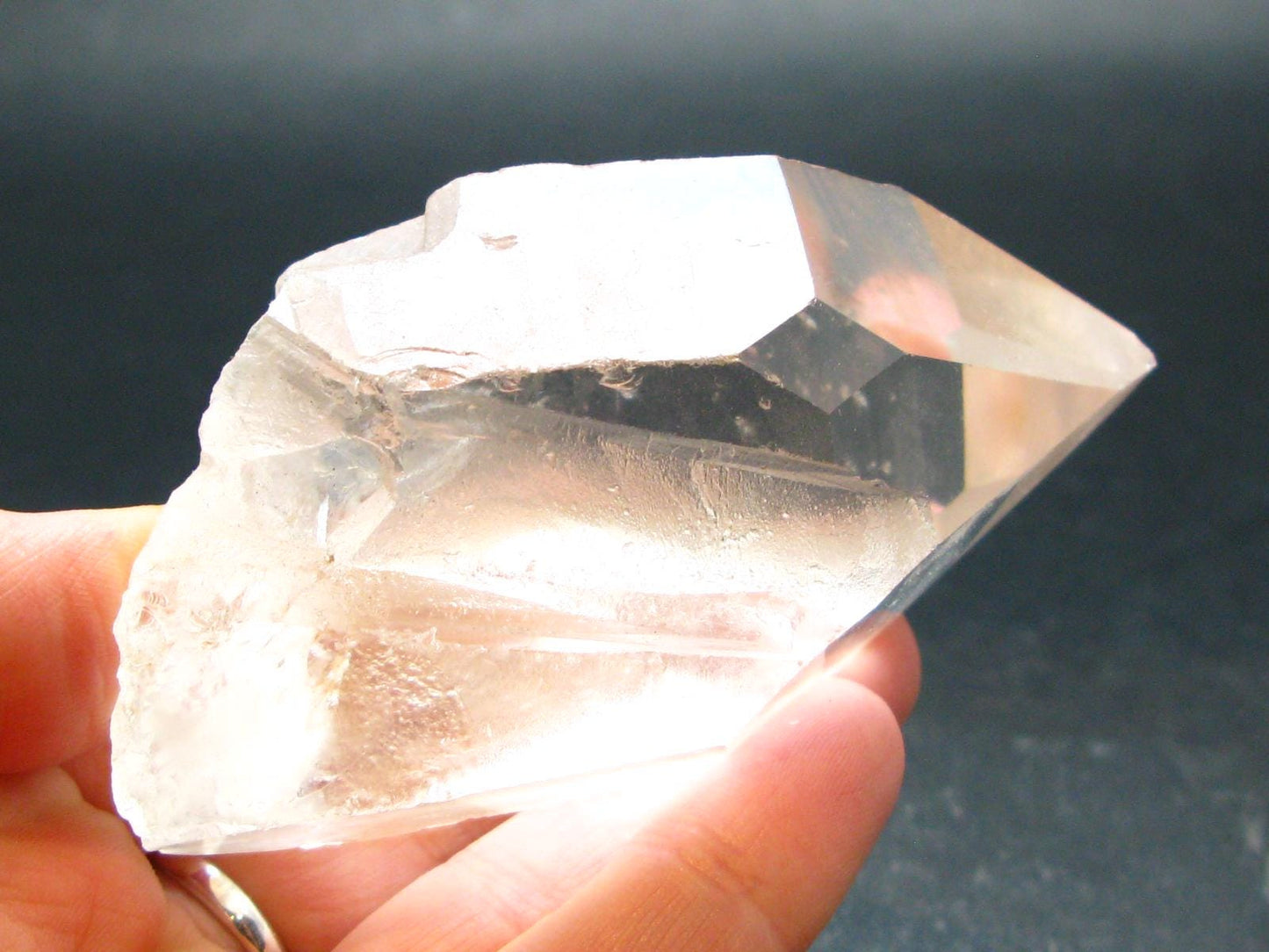 Large Lemurian Seed Quartz Crystal From Brazil - 2.9" - 153.93 Grams