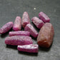 Lot of 10 Ruby Crystals from Winza Tanzania - 19.80 Grams