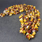 Set of 3 Natural Mookaite Tumbled Beads Necklaces From Australia - 18" Each