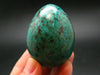 Chrysocola Chrysocolla Egg From Peru - 2.1" - 114.90 Grams