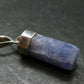 Rare Raw Hackmanite Silver Pendant from Afghanistan - 1.3" - 3.20 Grams