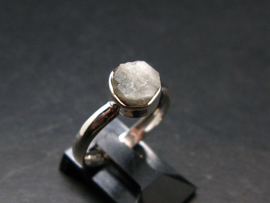 10.0 Carat Phenakite Phenacite Sterling Silver Size 8 Ring from Brazil