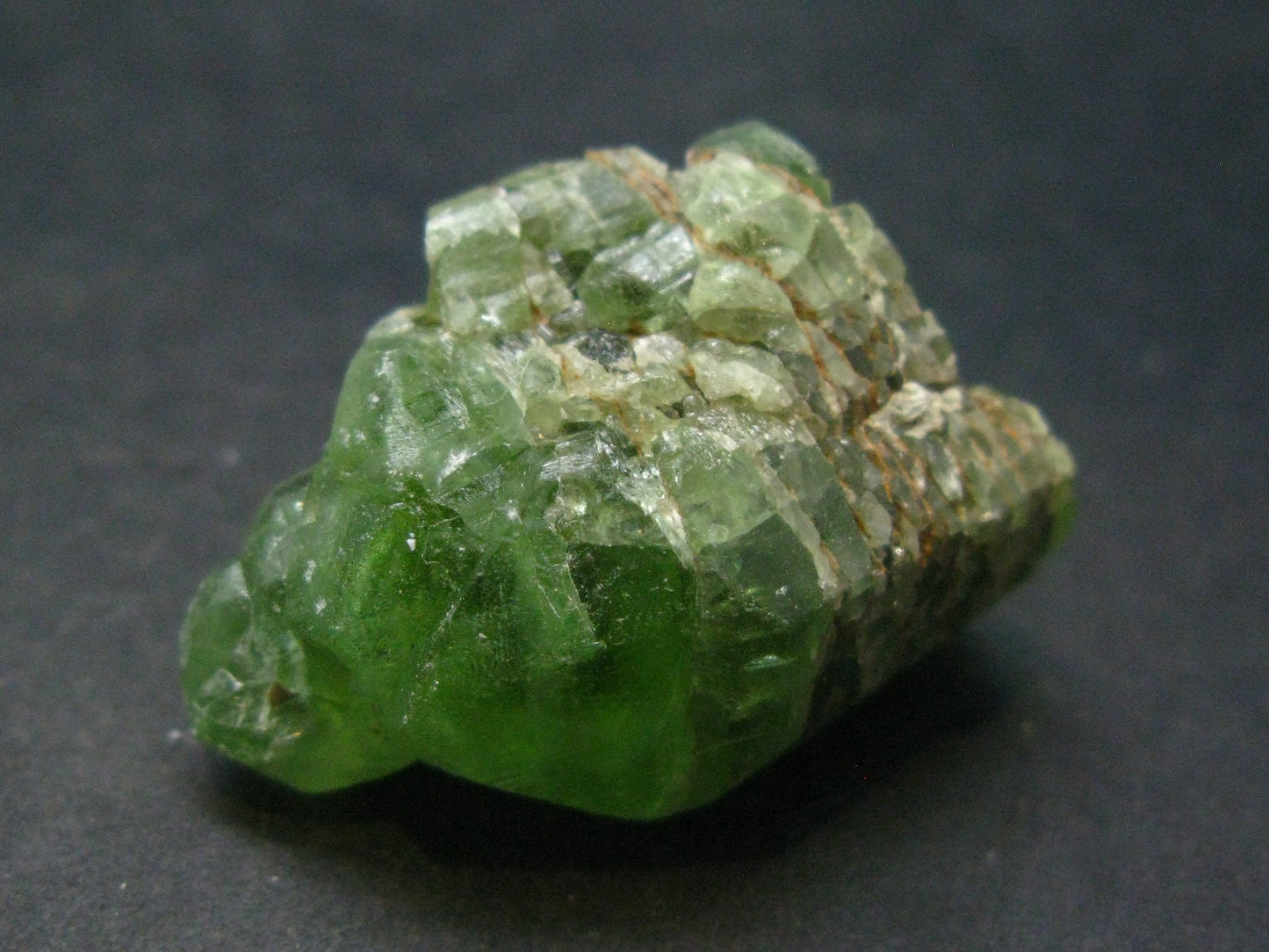 Rare 71.20 Carat Gem Peridot Olivine Cluster from Pakistan - 1.1"