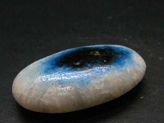 Blue Ice Glacierite Tumbled Stone from Indonesia - 1.9" - 29.21 Grams