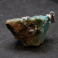 Rare Amazonite Silver Pendant From Russia - 1.1"