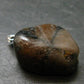 Perfect Cross-Shaped Andalusite (Variety of Chiastolite) Polished Silver Pendant from China - 1.2" - 10.49 Grams