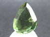 Moldavite Tektite Gem Cut Facetted Stone from Czech Republic - 14.95 Carats - 21x15mm