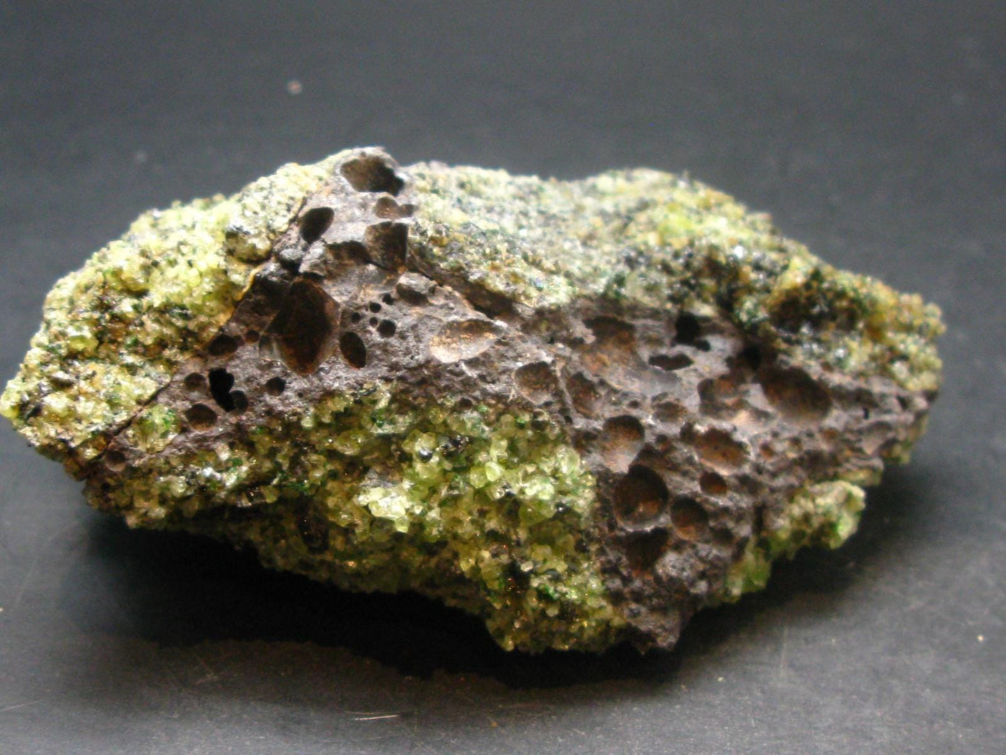 Rare Gem Peridot Cluster from Arizona, USA - 3.9"