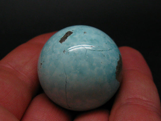 Genuine Turquoise Ball Sphere From Erdenet Mine, Mongolia - 32mm - 214 Carats
