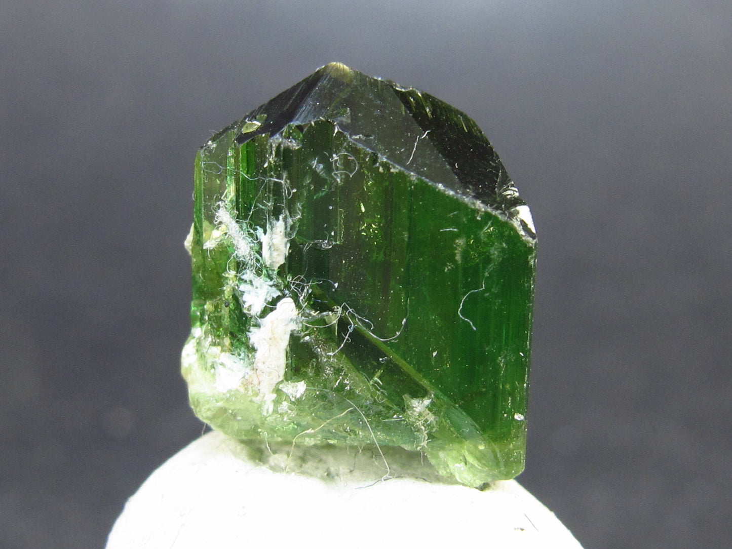 Green Tourmaline Crystal From Brazil - 0.6" - 10.7 Carats