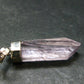 Gem Kunzite Spodumene Pendant in SS From Afghanistan - 1.6" - 4.47 Grams