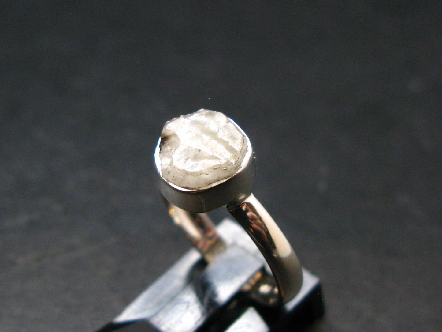 Phenakite Phenacite Sterling Silver Size 6 Ring from Russia - 1.85 Grams