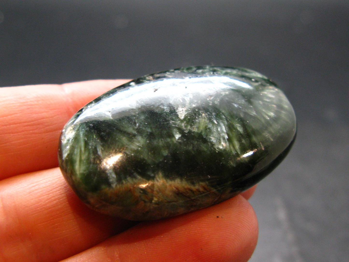 Large Polished Seraphinite Clinochlore Angels Wings Piece From Russia - 1.6" - 17.86 Grams