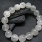 White Calcite Genuine Bracelet ~ 7 Inches ~ 12mm Round Beads