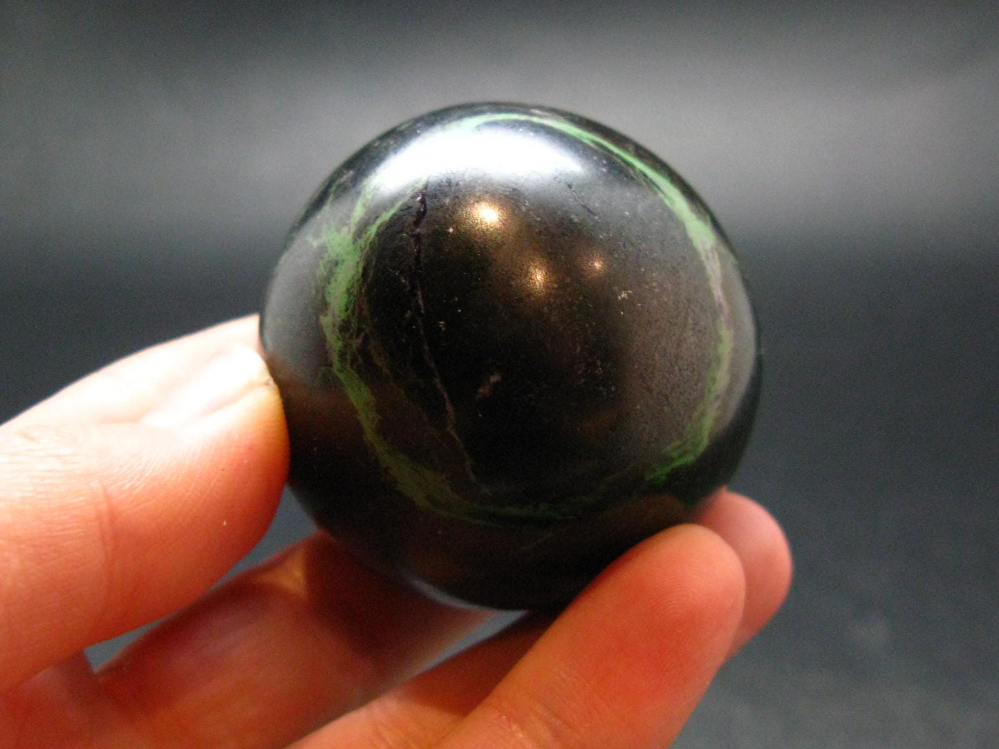 Large Uvarovite Garnet Sphere Ball From Russia - 1.7"