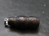 Rare Prophecy Stone Limonite after Pyrite Silver Pendant From Egypt - 1.4" - 8.74 Grams