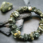 Preseli Stonehenge Bluestone Genuine Bracelet ~ 7 Inches ~ 12mm Tumbled Beads