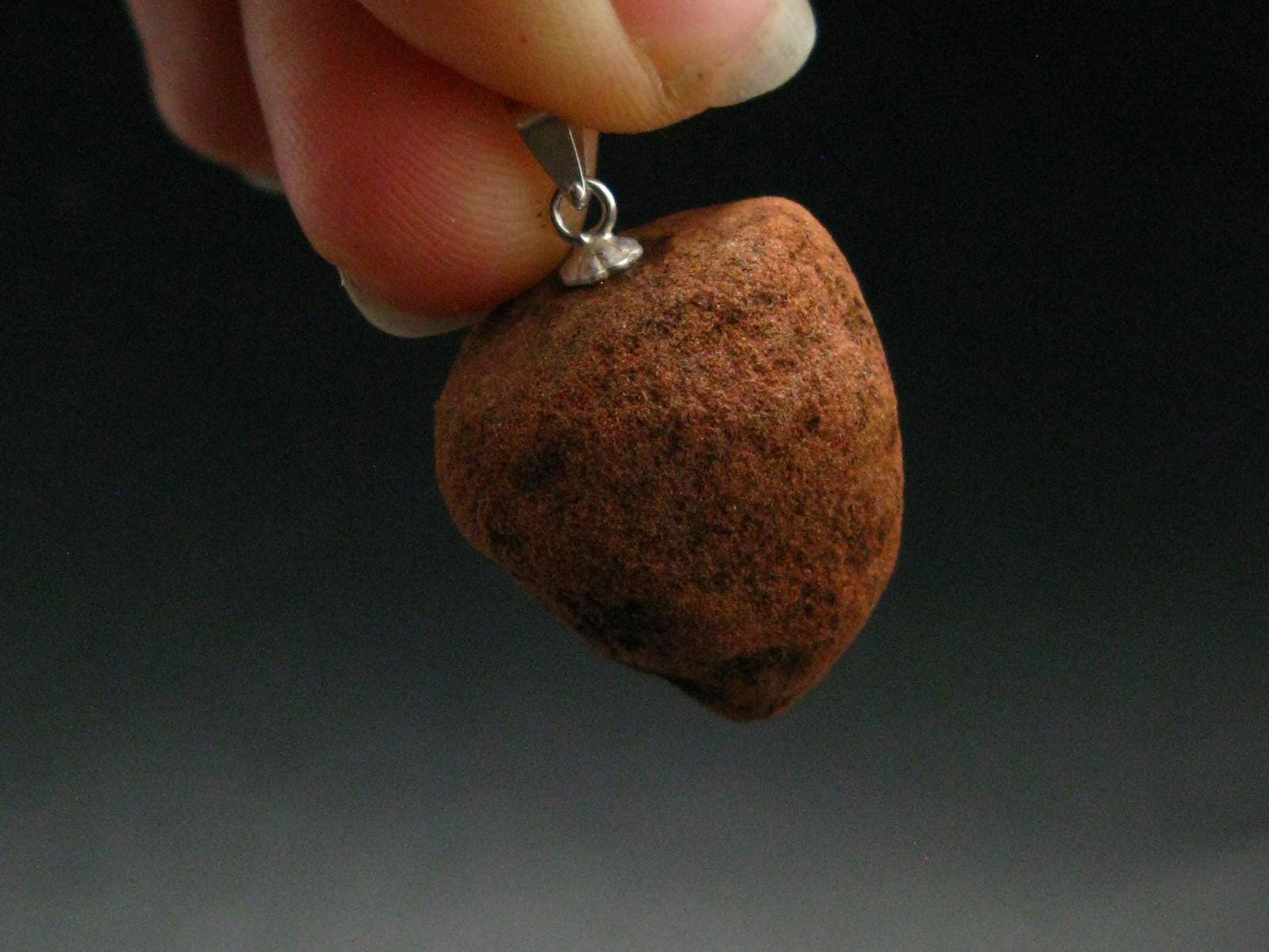 Rare Sedonalite Vortex Shaman Silver Pendant From Sedona Arizona - 1.1" - 8.91 Grams