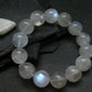 Moonstone Genuine Bracelet ~ 7 Inches ~ 15mm Round Beads