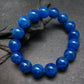 AAA Grade Neon Blue Apatite Genuine Bracelet ~ 7 Inches ~ 12mm Round Beads