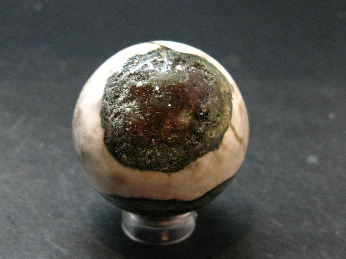 Natrolite Sphere Ball From Indonesia - 1.4" - 47.63 Grams