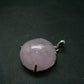 Pink Morganite Silver Pendant From Brazil - 1.1" - 6.23 Grams