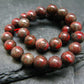 Cinnabar Genuine Bracelet ~ 7 Inches ~ 6mm Round Beads
