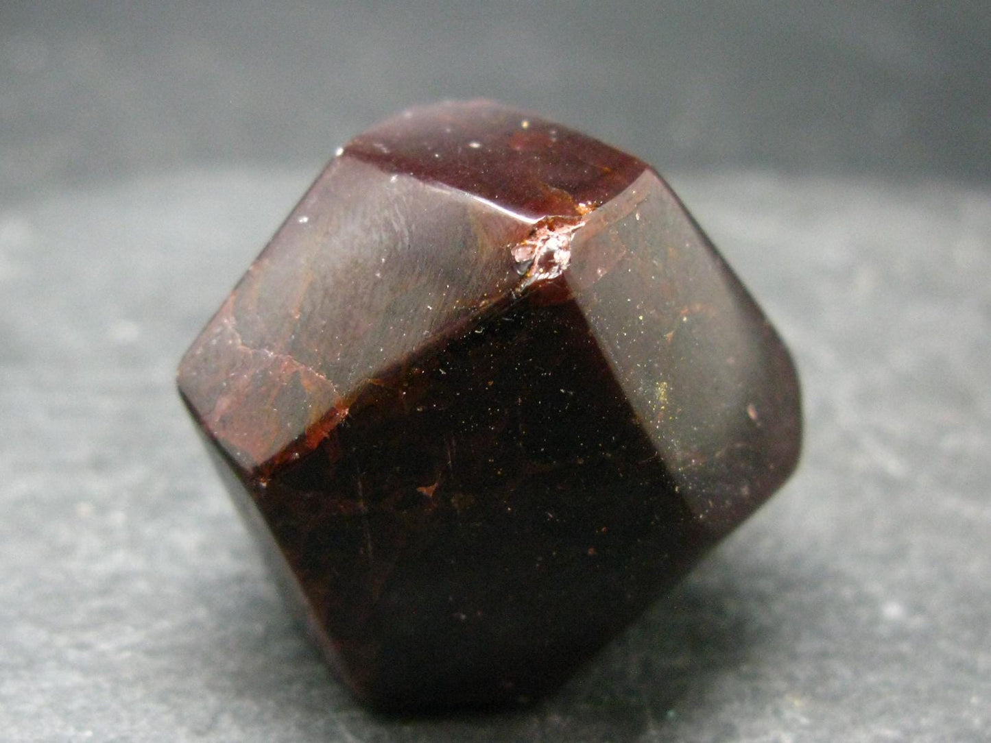 Red Almandine Garnet Crystal From India - 1.2" - 44.0 Grams