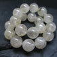 Rare Petroleum Oil In Quartz Crystal Bracelet - 7 Inches - 10mm Round Beads