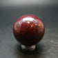 Large Cinnabar Ball Sphere from Spain - 61.88 Grams - 1.2"