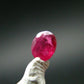 Beautiful Rare Gem Bixbite Red Beryl Emerald Cut Stone From Utah USA - 0.20 Carats - 4.0x3.2mm