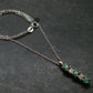 Emerald Silver Pendant W/Chain From Colombia - 2.49 Grams Total
