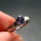 Tanzanite (Zoisite) Sterling Silver Ring - 2.20 Grams - Size 7