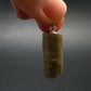 Green Apatite Crystal Silver Pendant From Portugal - 1.2" - 5.27 Grams