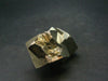 Perfect Pyrite Cube Crystal from Spain - 1.7" - 52.13 Grams