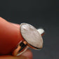 Natrolite Silver Ring From Russia - 2.12 Grams - Size 7