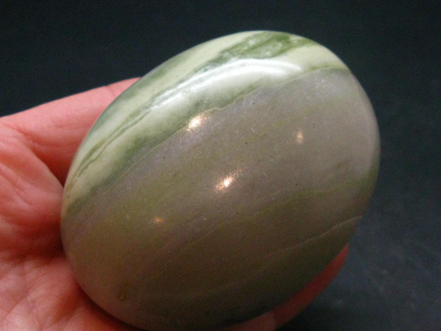 Tumbled Soap Infinity Infinite Stone from South Africa - 2.5" - 147.32 Grams