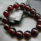 AAA Grade Garnet Hessonite Genuine Bracelet ~ 8 Inches ~ 15mm Round Beads