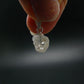 Gem Beryllonite Crystal Silver Pendant from Brazil - 0.6" - 3.15 Carats