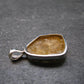 Large Natural Agni Gold Danburite Sterling Silver Pendant from Tanzania - 1.0" - 3.38 Grams