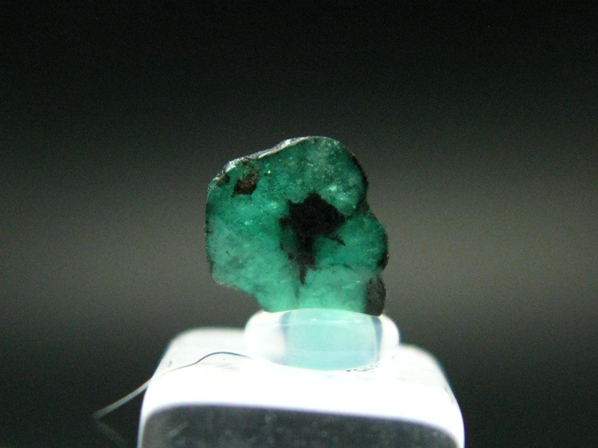 Beautiful Rare Gem Trapiche Emerald From Colombia - 0.58 Carats - 8x6mm
