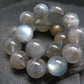 Labradorite Genuine Bracelet ~ 7.5 Inches ~ 12mm Round Beads