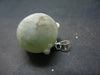 Complete Prehnite Sterling Silver Pendant from Mali - 0.8" - 5.56 Grams