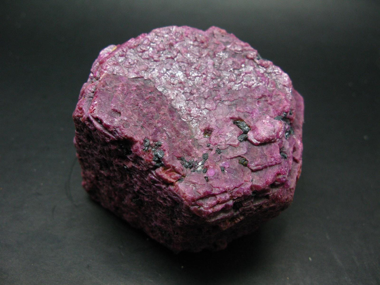 Genuine Ruby Corundum Crystal from India - 850 Grams - 3.5"