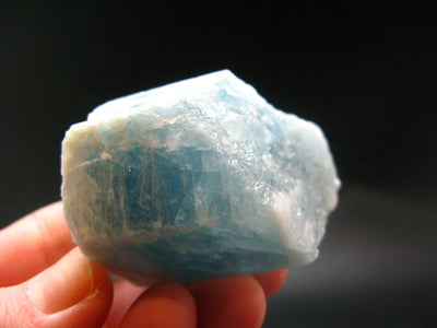 Aquamarine Blue Beryl Crystal From Brazil - 1.7"