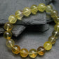 Yellow Fluorite Genuine Bracelet ~ 7 Inches ~ 10mm Round Beads