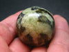 Green Apatite sphere from Russia - 71 Grams - 1.4"