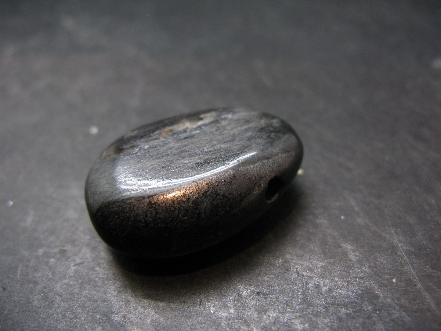 Rare ISUA Stone Metal Free Pendant From Greenland - 1.2" - 16.15 Grams