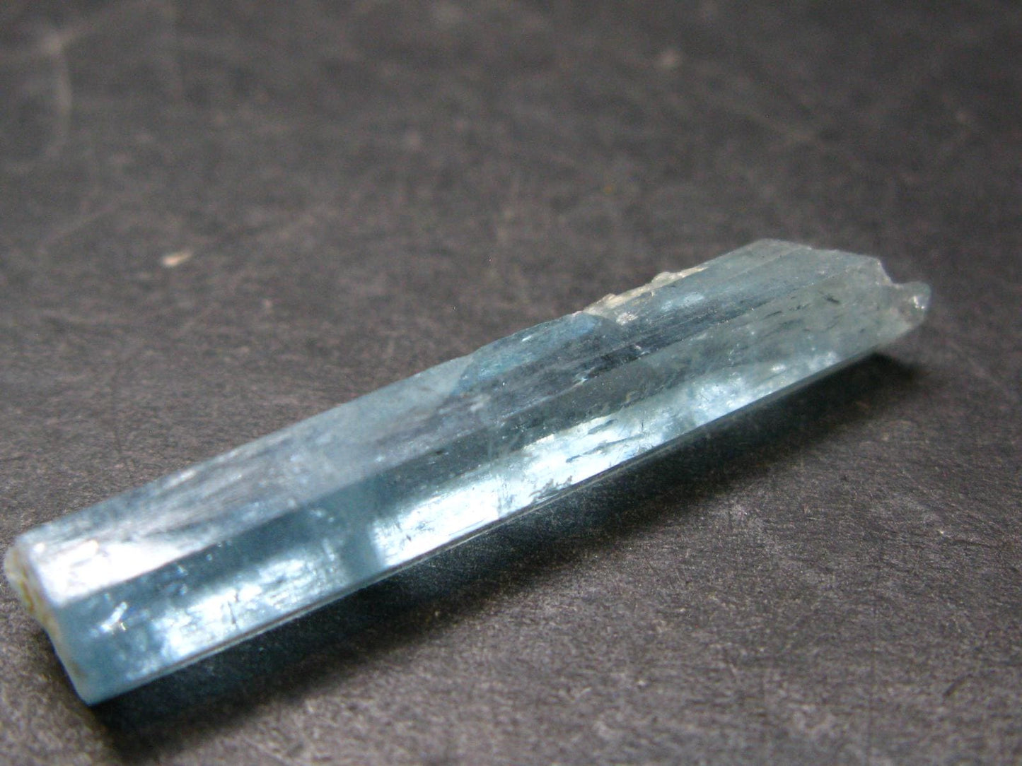 Gem Aquamarine Crystal Blue Beryl From Vietnam - 3.21 Grams - 1.5"