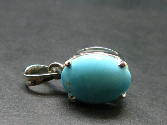 Turquoise Silver Pendant - 1.0" - 3.18 Grams
